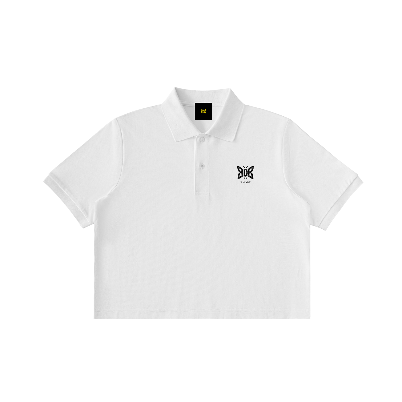 BDB "Sportwear" Cropped Polo Shirt